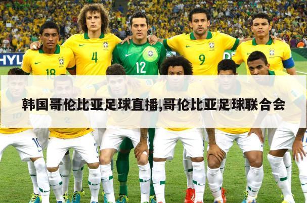 韩国哥伦比亚足球直播,哥伦比亚足球联合会